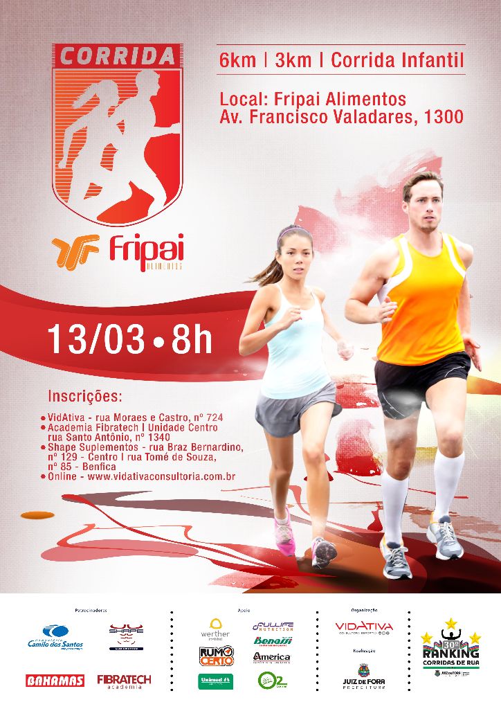 CARTAZ CORRIDA FRIPAI 2016